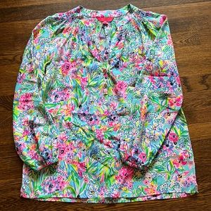 Lilly Pulitzer printed tunic top